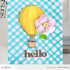Altenew Cute Open Rose Layering Dies alt10816 hello