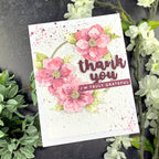 Altenew Cute Open Rose Layering Dies alt10816 thank you | color-code:ALT01