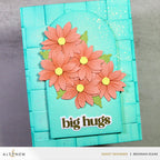 Altenew Darling Dahlia Layering Dies alt10988 big hugs