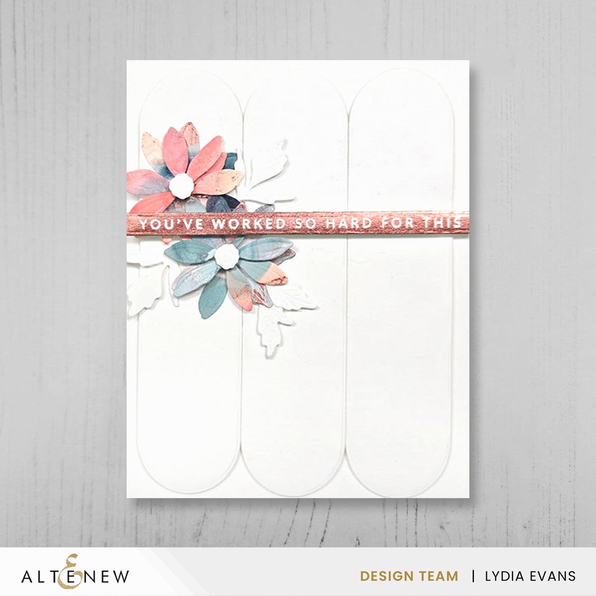 Altenew Darling Dahlia Layering Dies alt10988 pretty flower petals