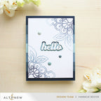 Altenew Decorative Motifs Clear Stamps alt7894stp hello