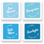 Altenew Deep Blue Seas Fresh Dye Ink Mini Cube Pad Set alt8351