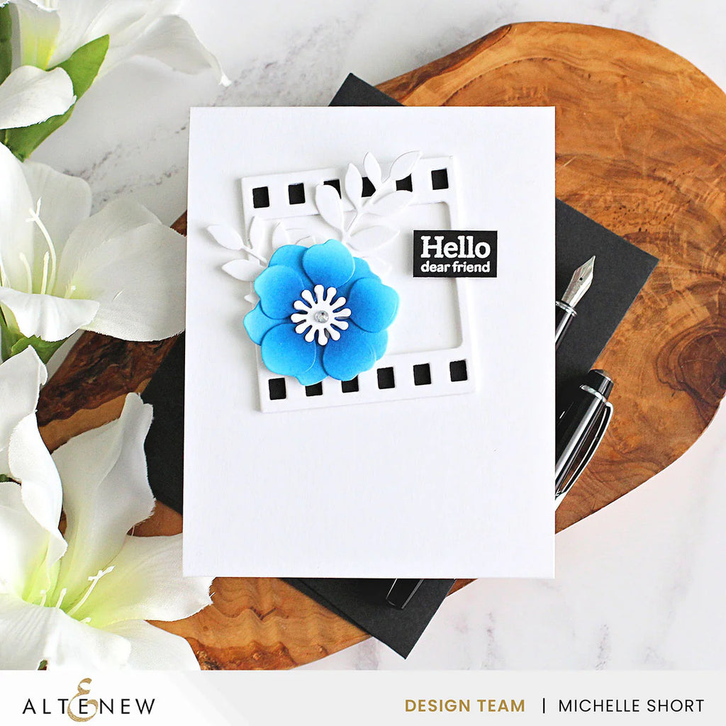 Altenew Deep Blue Seas Fresh Dye Ink Pad Set hello