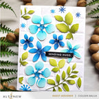 Altenew Deep Blue Seas Fresh Dye Ink Pad Set sending hugs