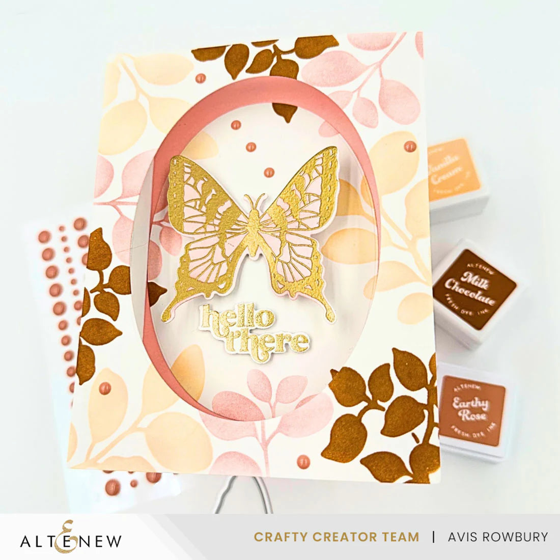 Altenew Delectable Delights Fresh Dye Ink Mini Cube Set alt8548 hello