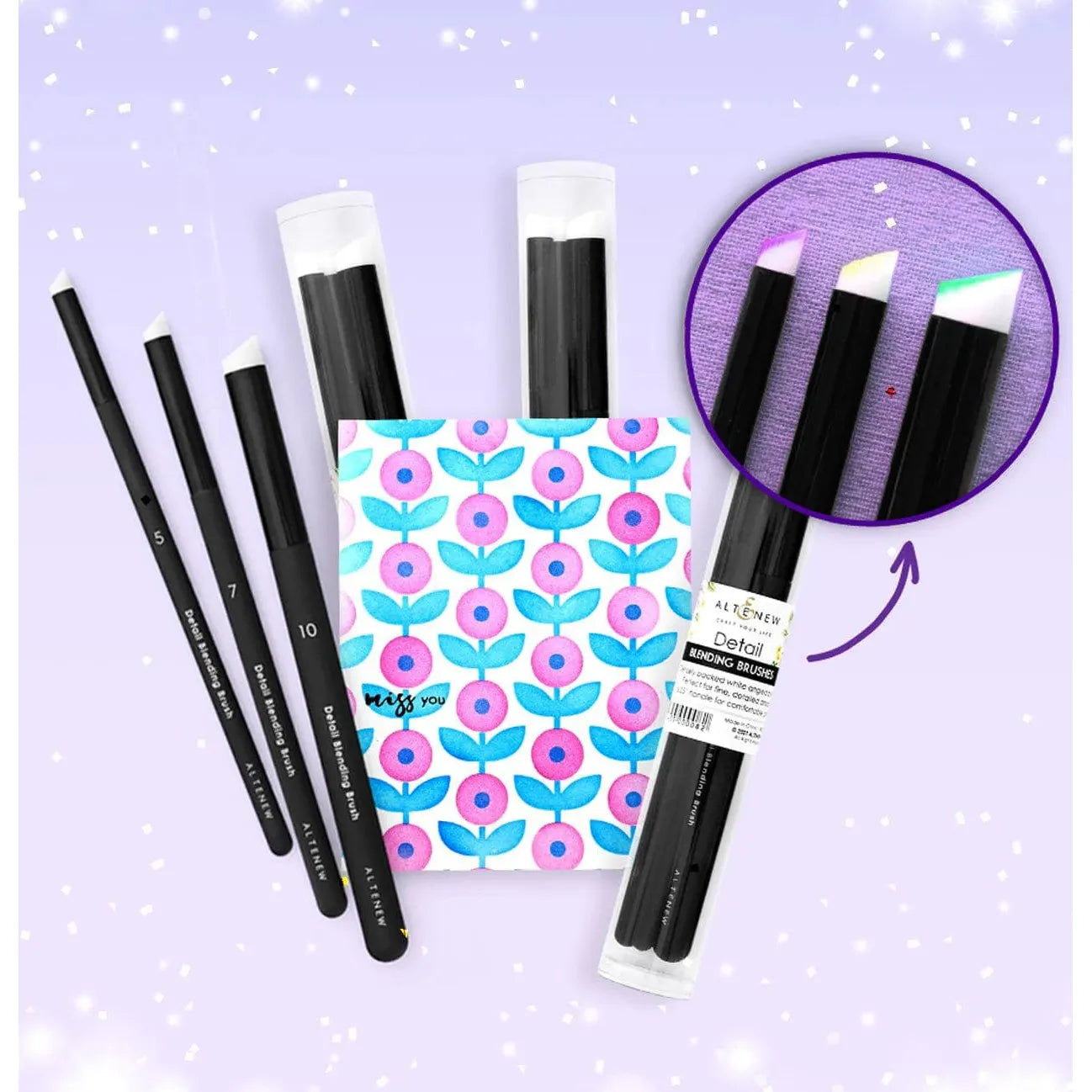Altenew Detailed Blending Brushes alt4801 miss you