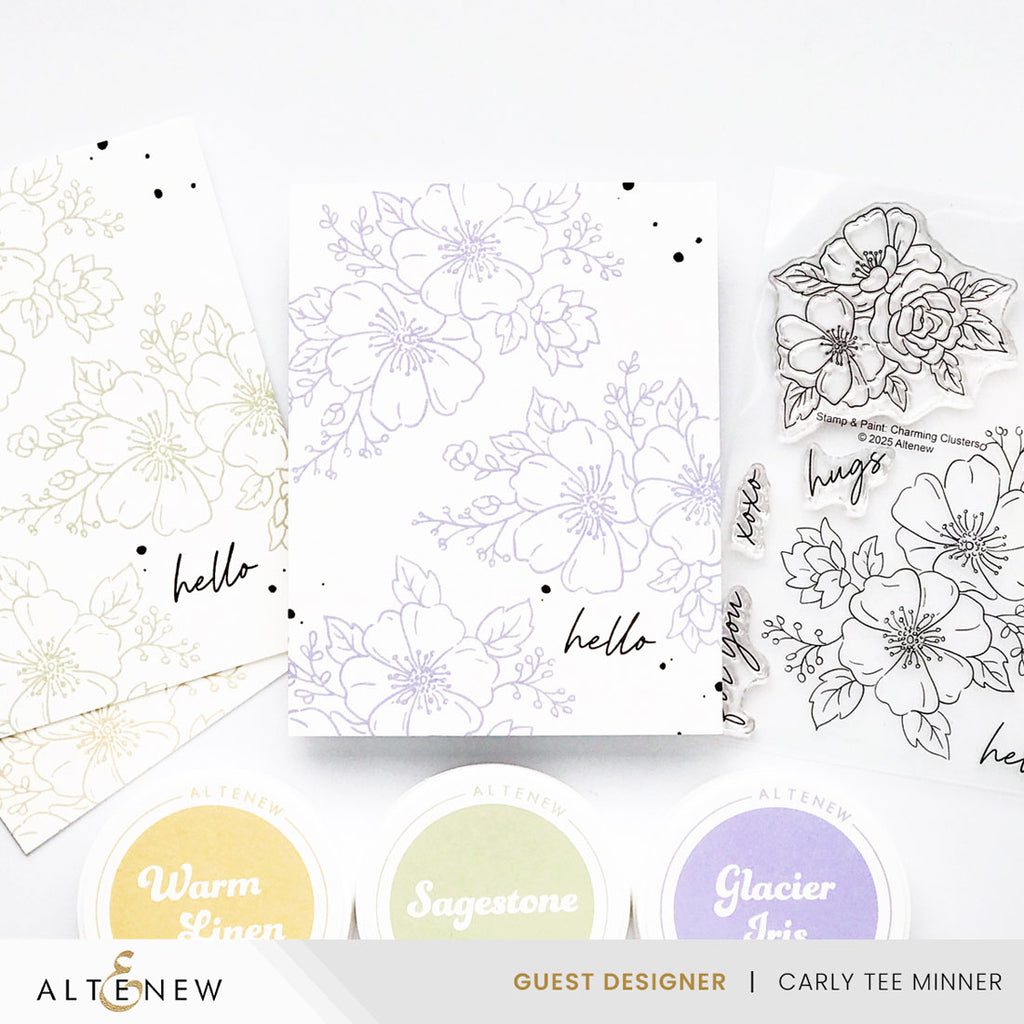 Altenew Dreamy Periwinkle Fresh Dye Ink Pad alt8865 hello