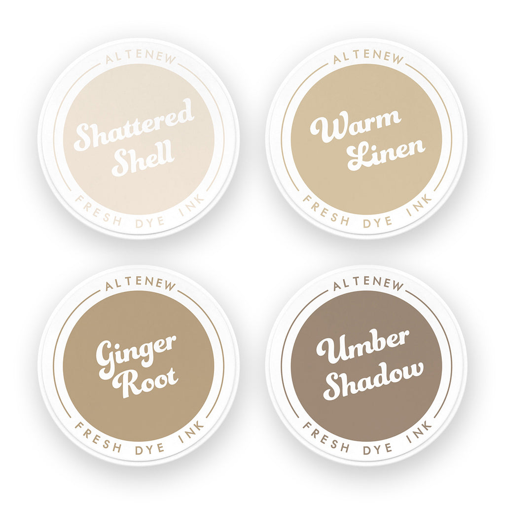Altenew Earth Tones Fresh Dye Ink Pad Set