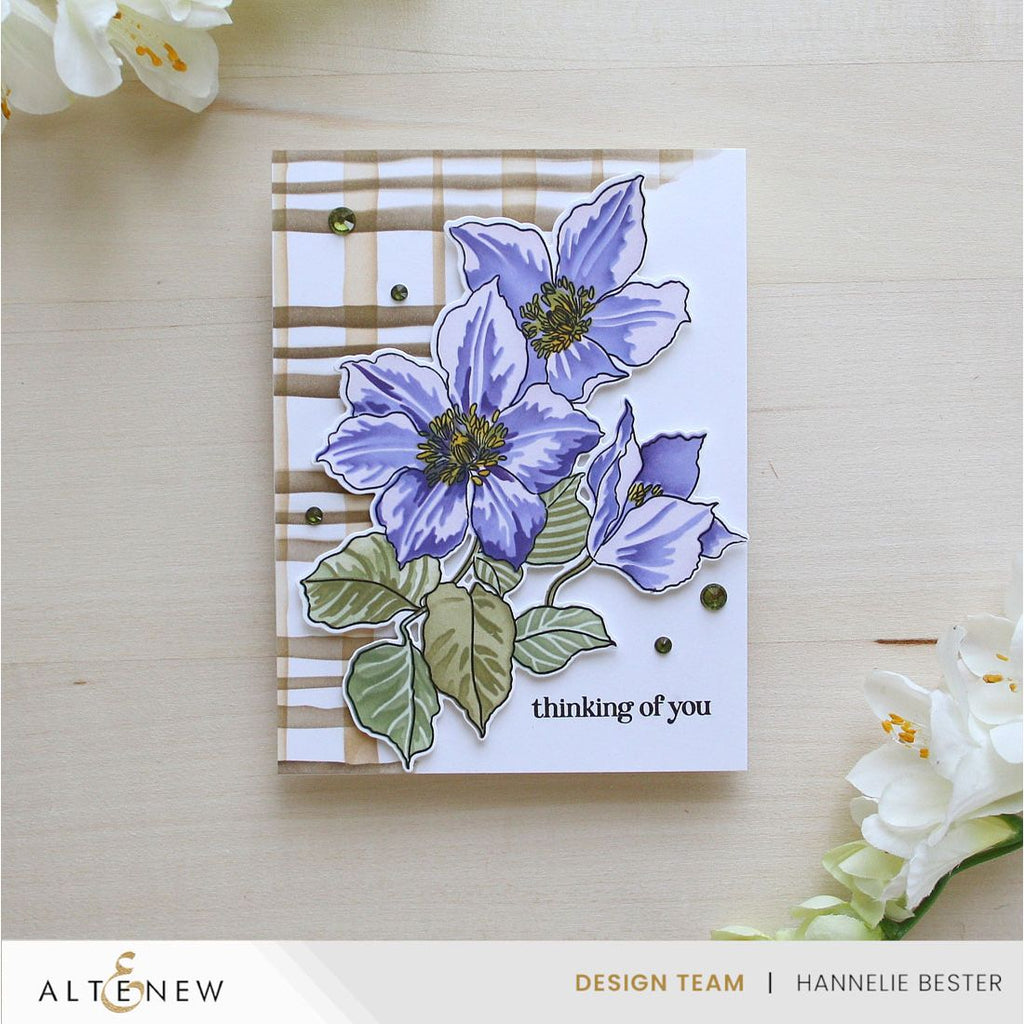 Altenew Earth Tones Fresh Dye Ink Pad Set flowers