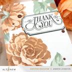 Altenew Earthy Embrace Enamel Dots alt11194 thank you