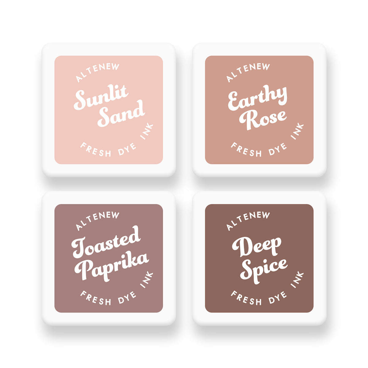 Altenew Earthy Embrace Fresh Dye Ink Mini Cube Set alt11114
