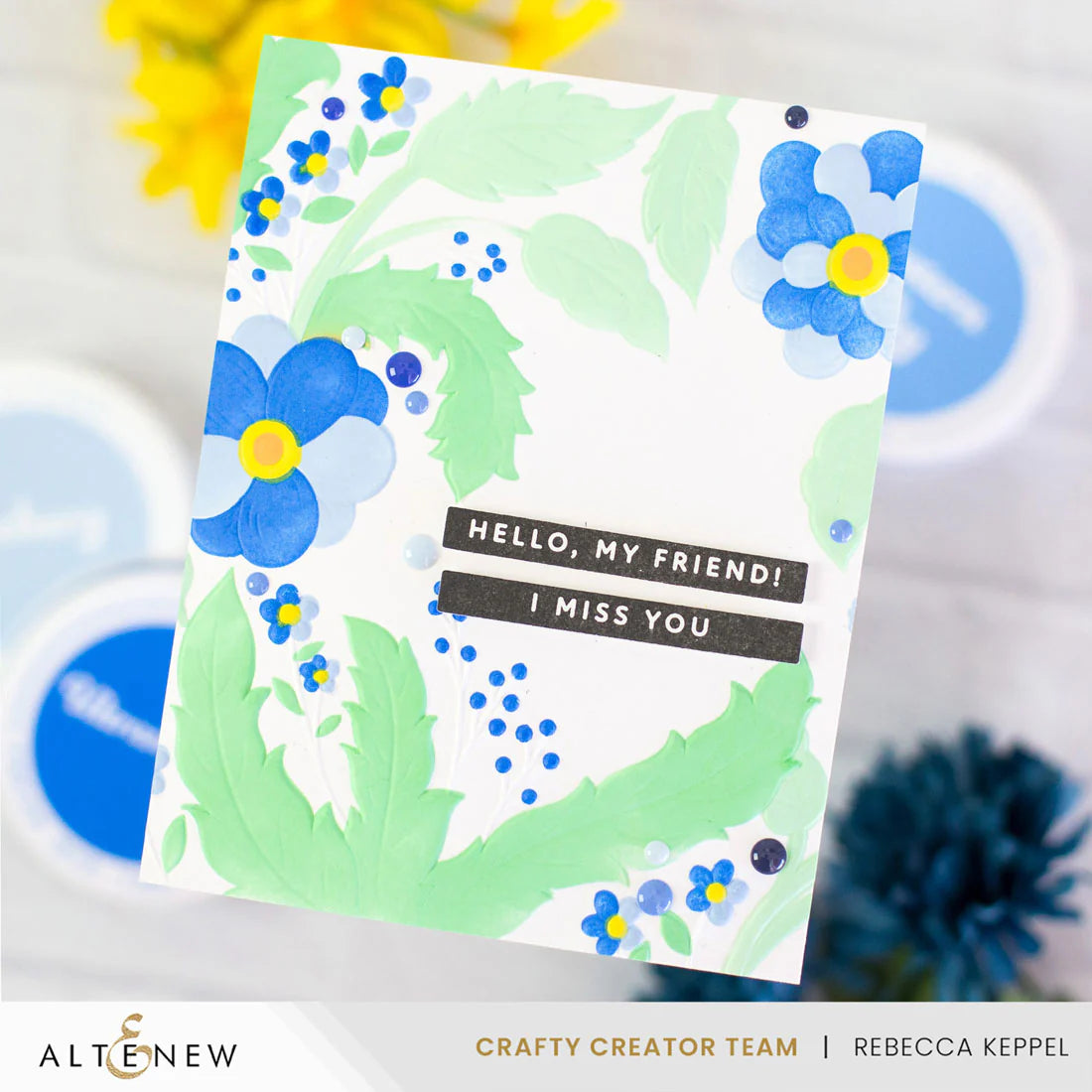 Altenew Eastern Sky Fresh Dye Ink Pad alt8509 hello