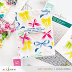 Altenew Elegant Bows Stencil Die and 3D Embossing Folder Set laughter