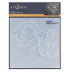 Altenew Elegant Flourish 3D Embossing Folder alt10721
