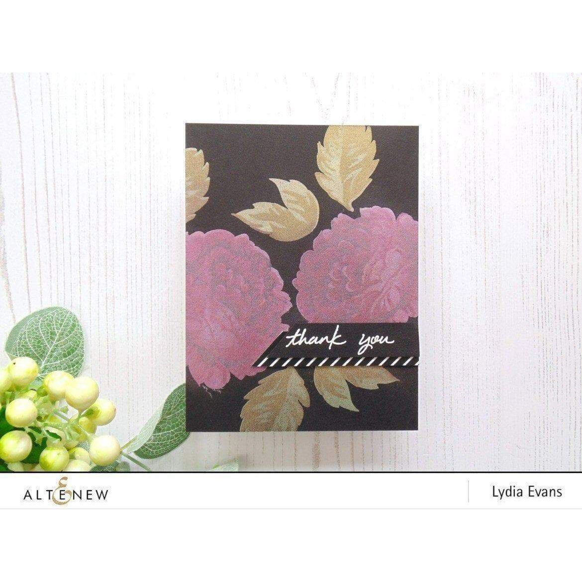 Altenew Embossing Ink Pad alt1979 thank you