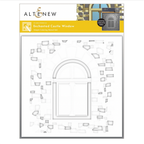 Altenew Enchanted Castle Window Simple Coloring Stencils alt10139