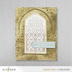 Altenew Enchanted Castle Window Simple Coloring Stencils alt10139 amazing people