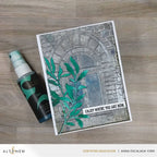 Altenew Enchanted Castle Window Simple Coloring Stencils alt10139 greenery