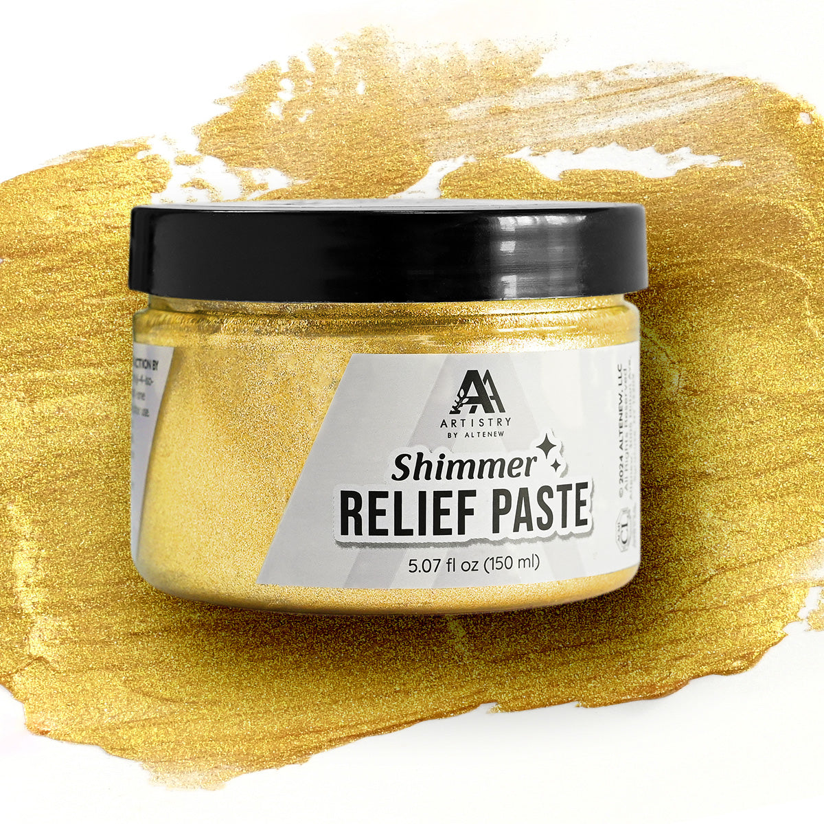 Altenew Enchanted Gold Shimmer Relief Paste alt8493