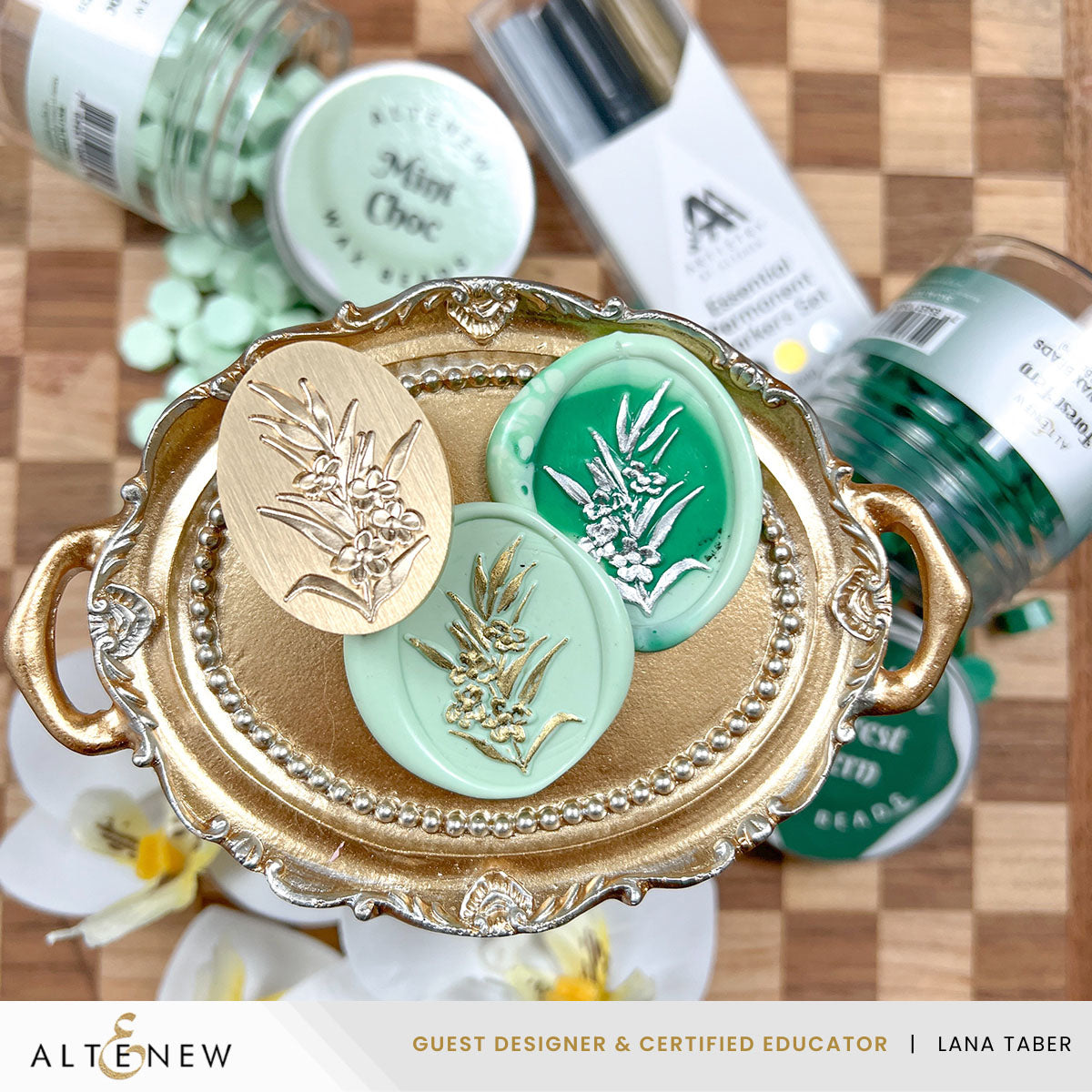 Altenew Essential Permanent Markers alt10357 greenery