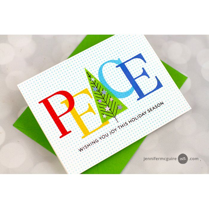 Altenew Essential Textures Delightfully Dotty Press Plate alt10914 peace | color-code:ALT01