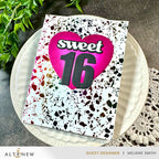 Altenew Essential Textures Terrazzo Press Plate alt10587 sweet 16