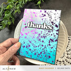 Altenew Essential Textures Terrazzo Press Plate alt10587 thanks