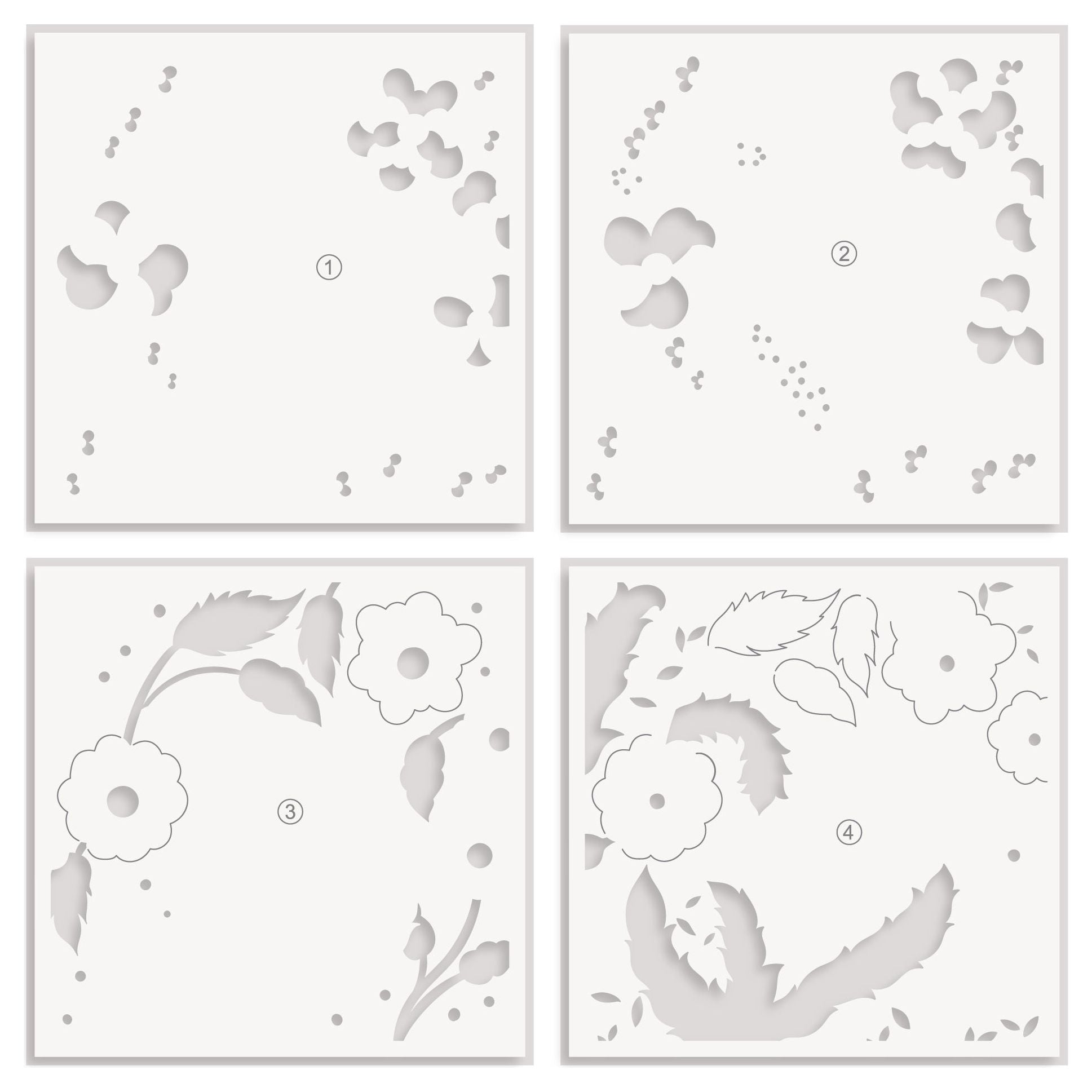 Altenew Fairyland Florals Simple Coloring Stencils alt10470 product image