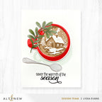 Altenew Festive Greenery Dies alt11518 savor the season card