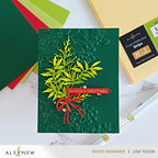 Altenew Festive Greenery Dies alt11518 season's greetings card