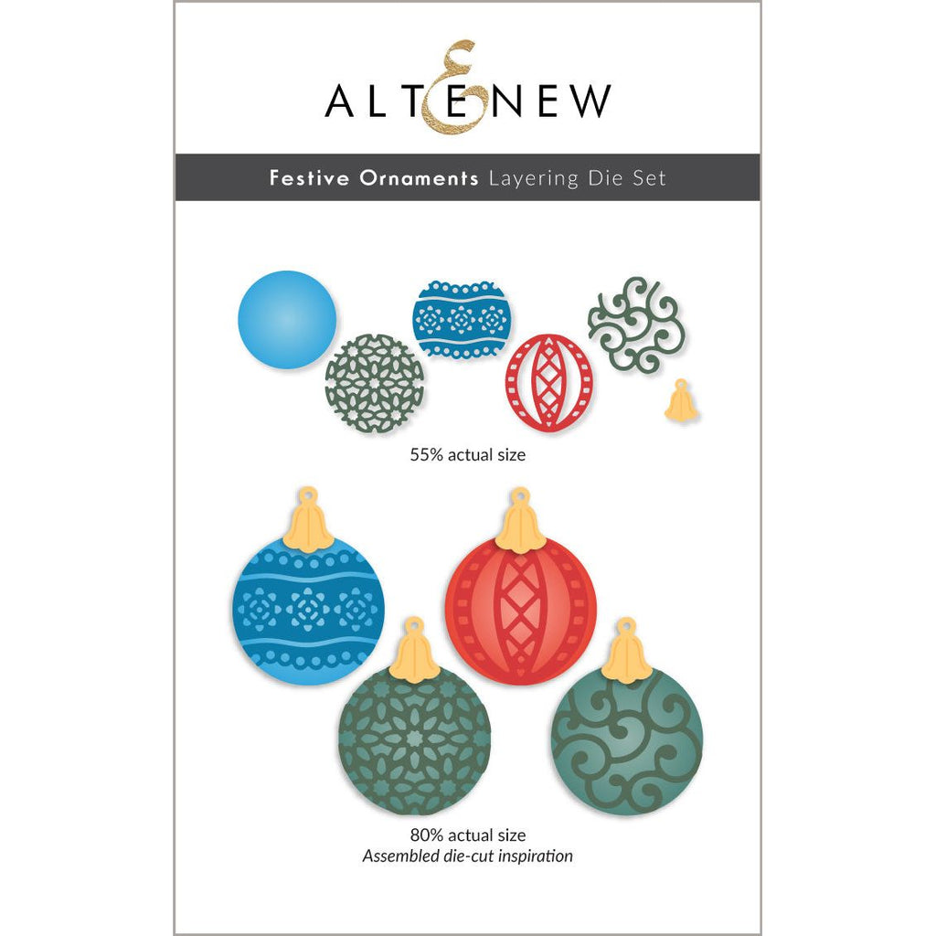 Altenew Festive Ornaments Layering Dies alt10411
