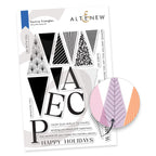 Altenew Festive Triangles Clear Stamps alt10915