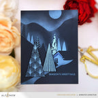 Altenew Festive Triangles Press Plates alt10916 greetings
