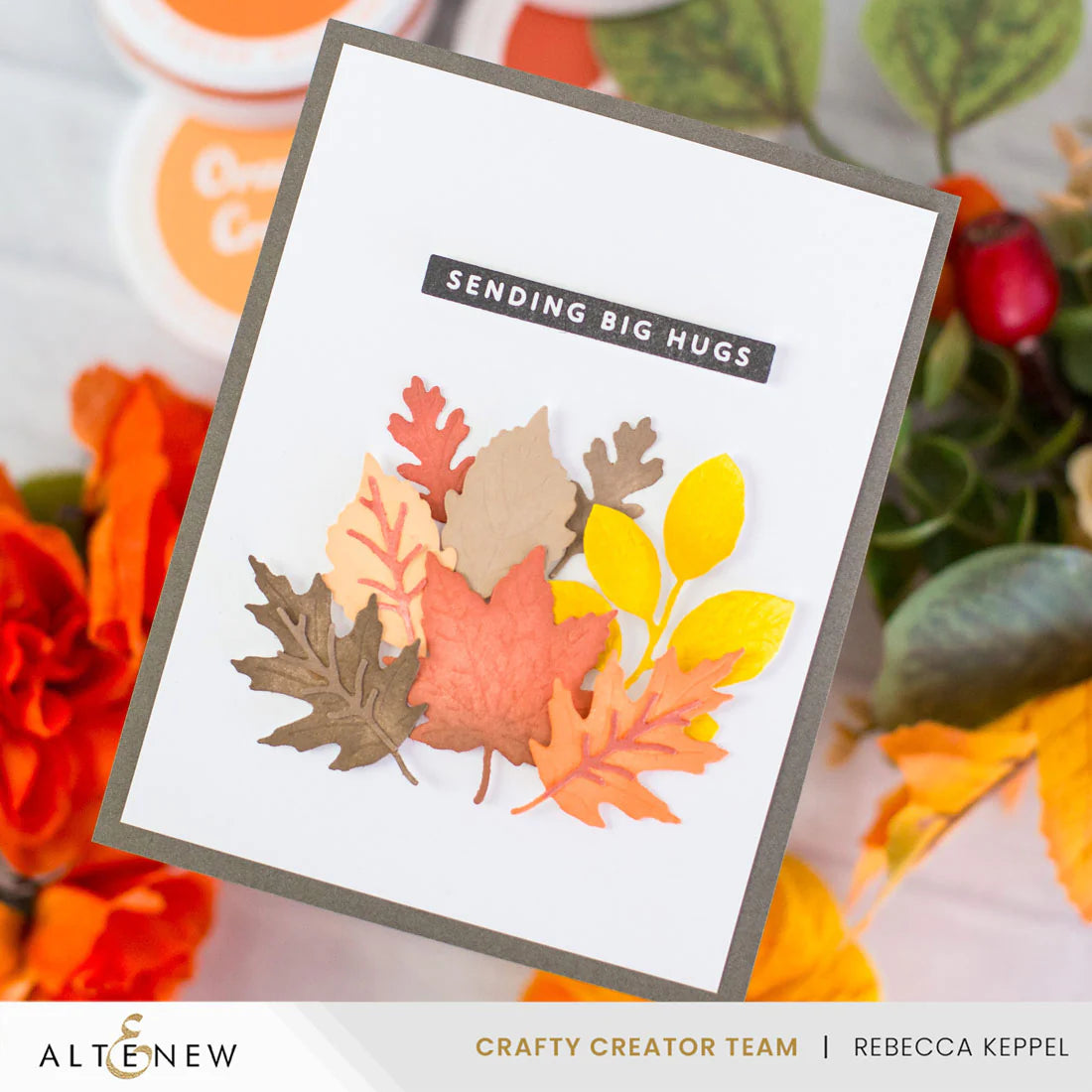 Altenew Firebrick Fresh Dye Ink Pad alt8502 hugs