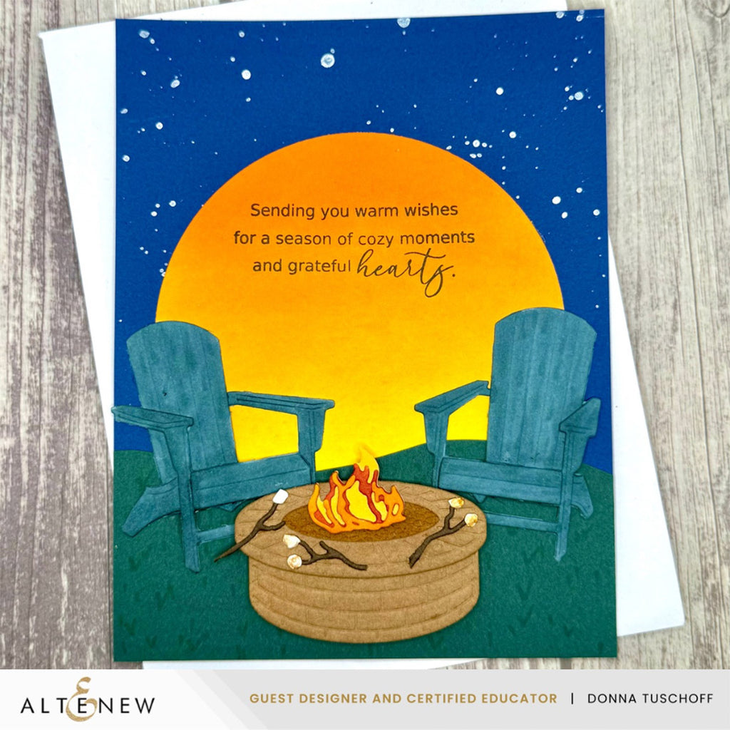 Altenew Fireside Escape Dies alt10983 full moon