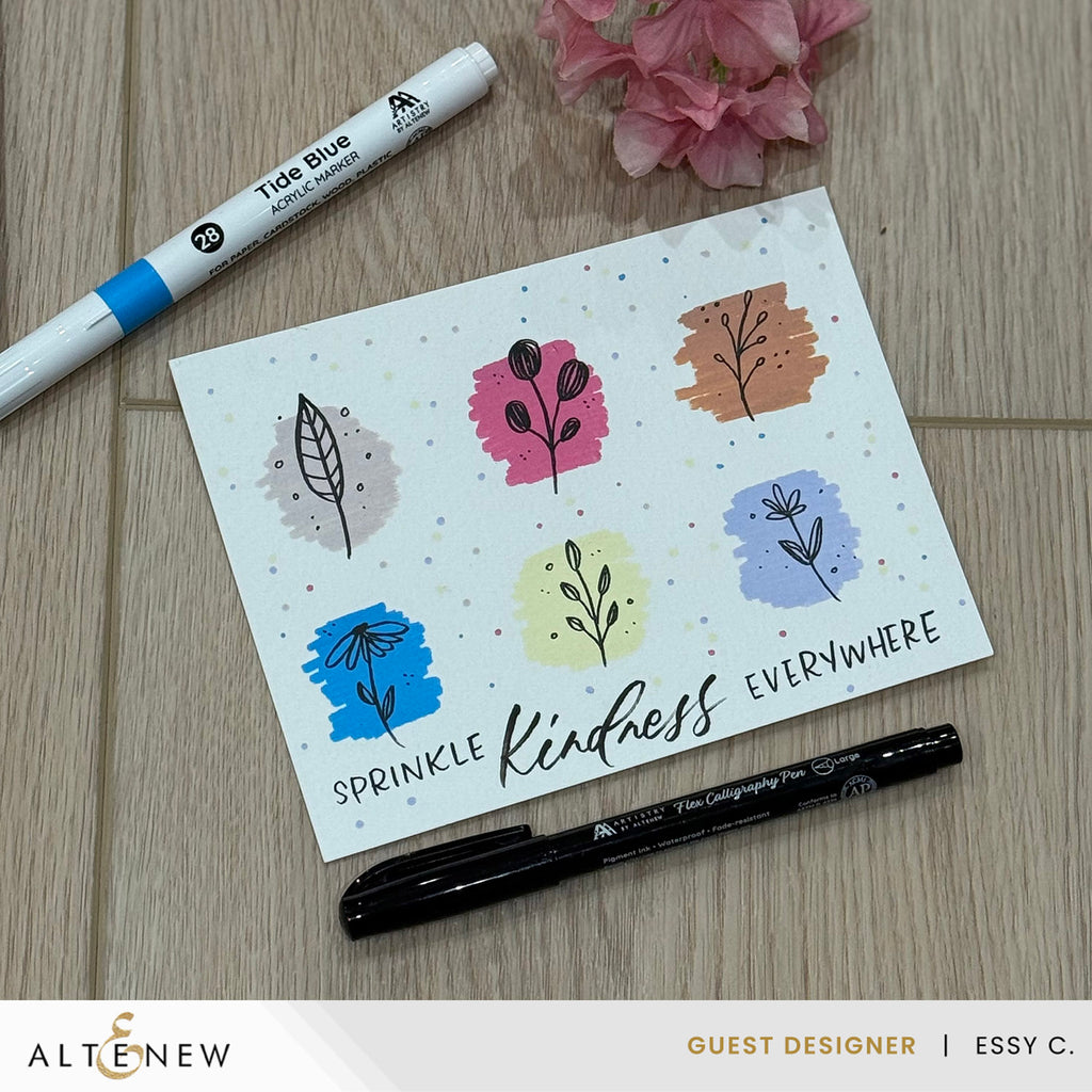 Altenew Flex Calligraphy Pen Set alt10578 kindness