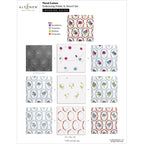 Altenew Floral Cameo 3D Embossing Folder alt10787 layering guide