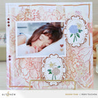 Altenew Floral Cameo Simple Coloring Stencils alt10788 flowers