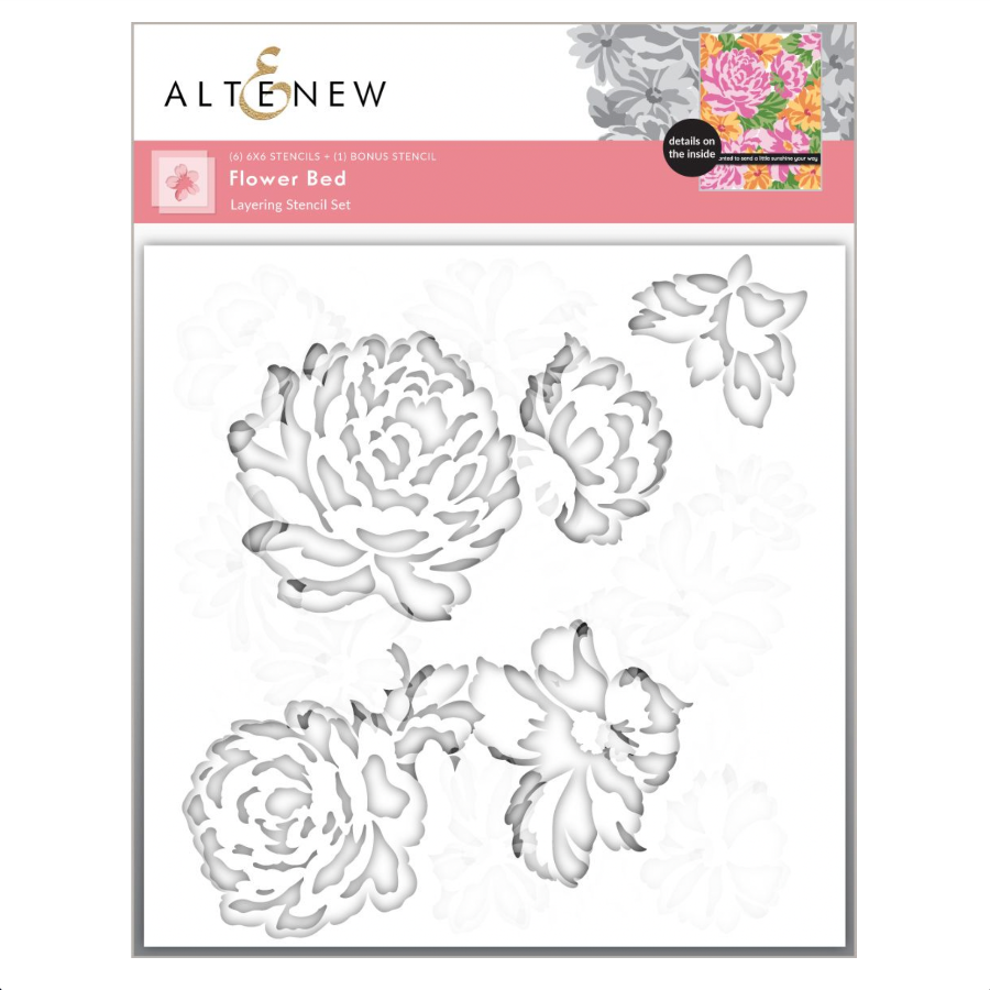 Altenew Flower Bed Layering Stencils alt10133