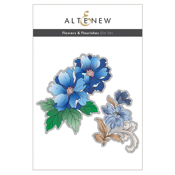 Altenew Flowers and Flourishes Dies alt11282 – Simon Says Stamp