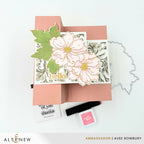 Altenew Flowers and Flourishes Dies alt11282 pink flowers