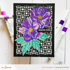 Altenew Flowers and Flourishes Dies alt11282 sending hugs