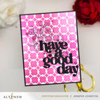Altenew Fuchsia Fresh Dye Ink Pad alt8747 pattern