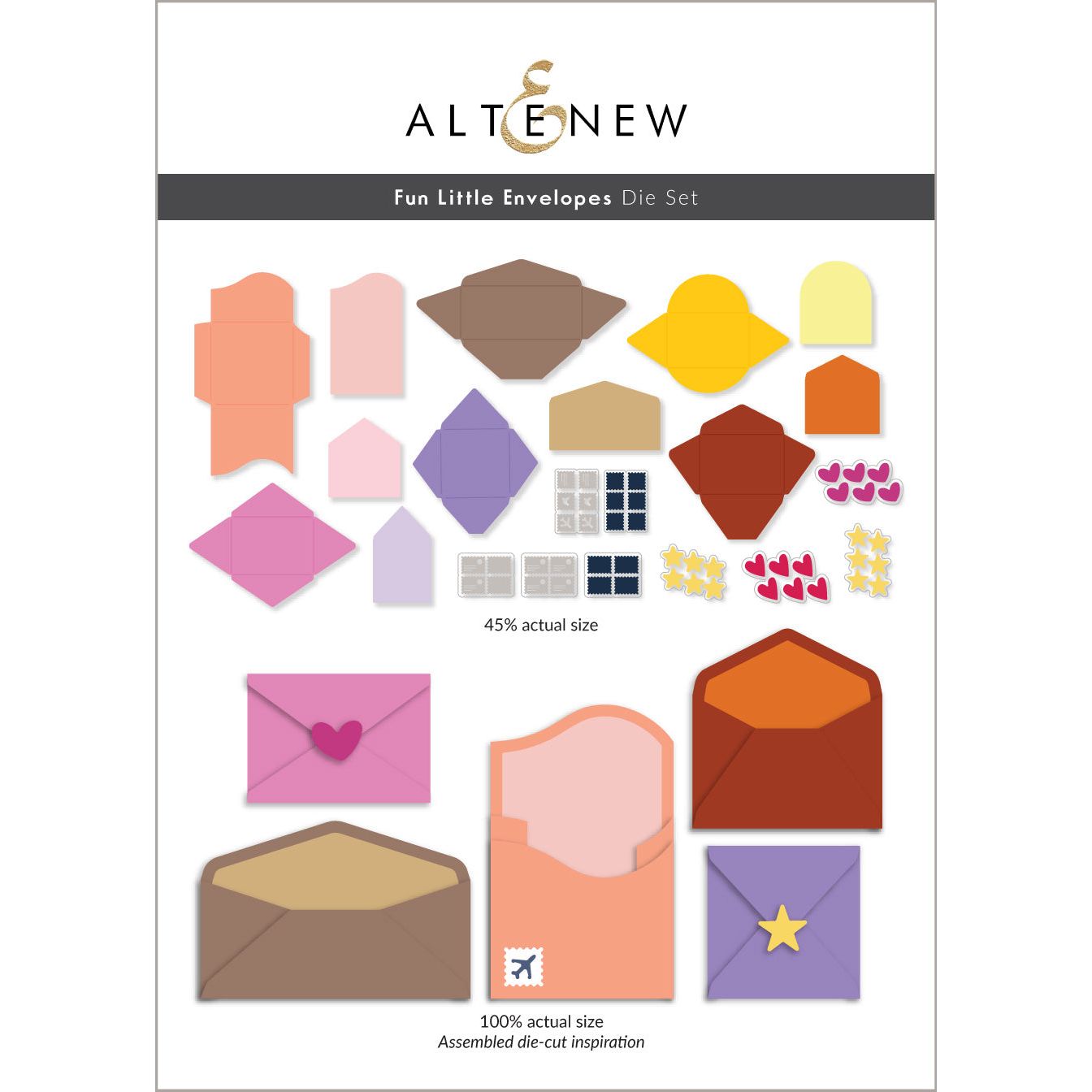 Altenew Fun Little Envelopes Dies alt10697