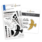 Altenew Geo Play Wreath Builder Clear Stamp and Die Set
