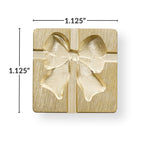 Altenew Gift Box Bow Wax Seal Stamp alt10702 dimensions