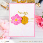 Altenew Gift Box Bow Wax Seal Stamp alt10702 hugs