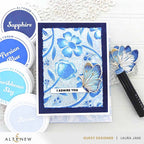 Altenew Glacier Caves Fresh Dye Ink Mini Cube Set alt8566 butterfly