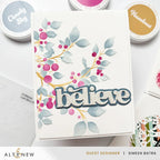Altenew Glitter Cardstock Set believe