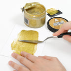 Altenew Gold Glitter Relief Paste alt10678 application